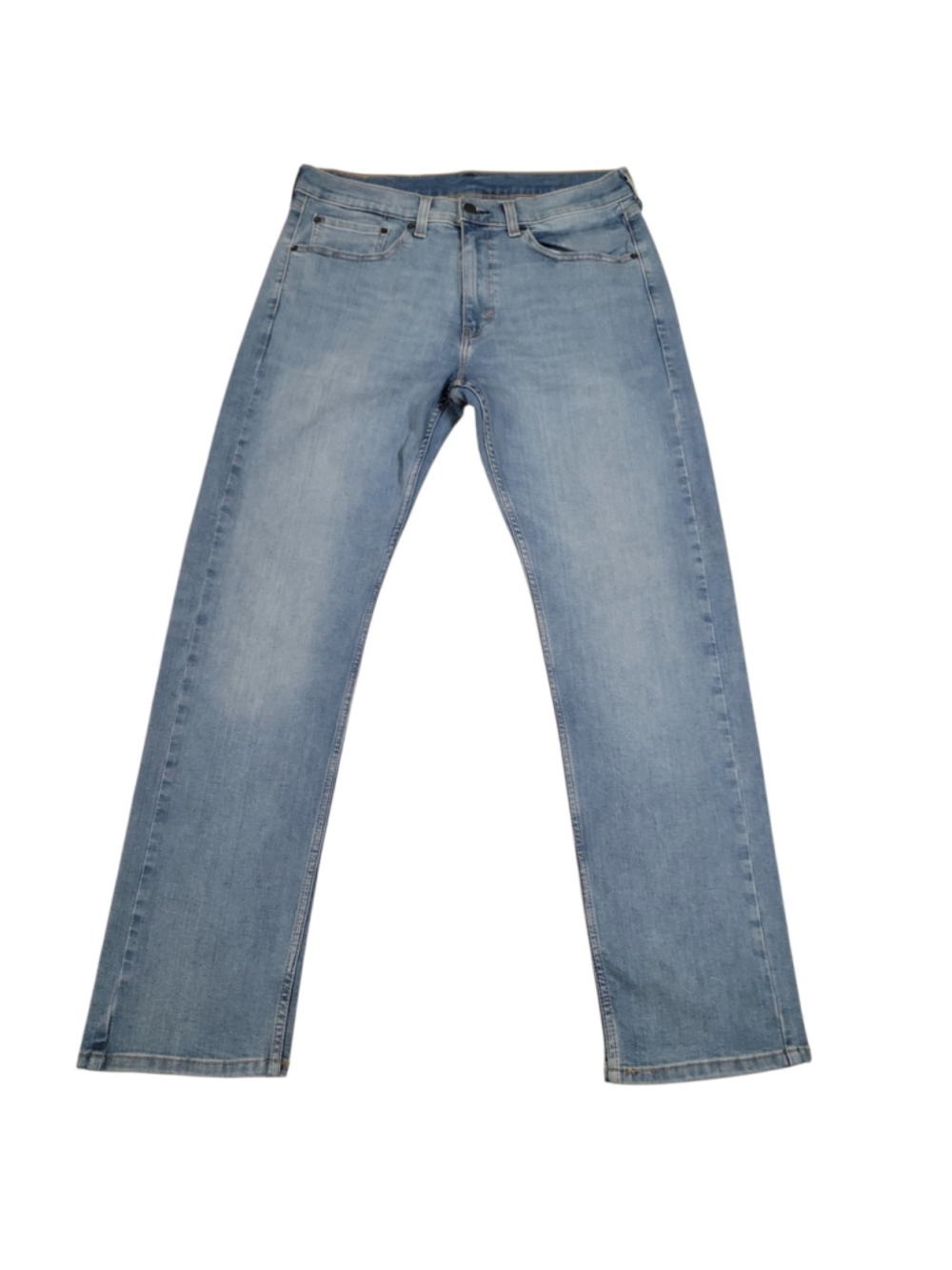 Levi's 506 Men Straight Stretch Cotton Polyester Elastane Blend Blue Jeans 32/32